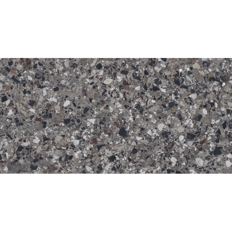 MILZETTI - 24X47 PEBBLE, DARK, BRUSHED